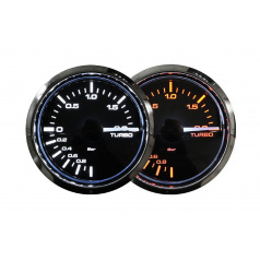 Auto Gauge STP2B 52mm Uhr - Turbo -1/2