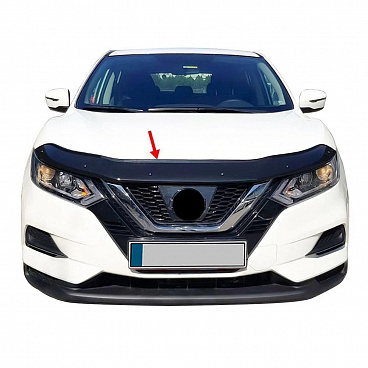 Motorhaubendeflektor Nissan Qashqai 2017-21 J11 FL