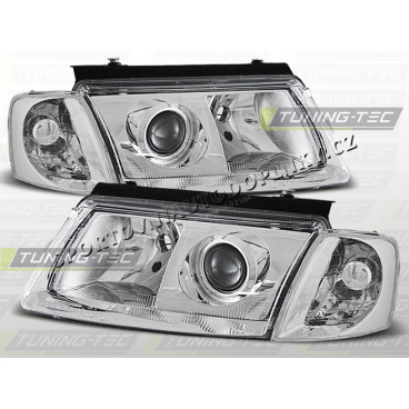 VW PASSAT B5 (3B) 1996–00 KLARES VORDERE LICHT CHROM VW PASSAT B5 (3B) 1996–00 KLARES VORDERE LICHT CHROM