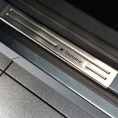 Einstiegsleisten Škoda Yeti 2009-13 Edelstahl matt 4 Stk