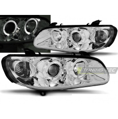 Opel Omega 04.1994-08.1999 Angel Eyes Chrom-Frontscheinwerfer, klar