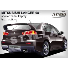 MITSUBISHI LANCER Limousine 10 08+ Heckspoiler. Motorhauben (WRC)