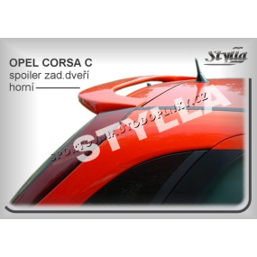 OPEL CORSA C 5D (00+) Heckspoiler. obere Tür (EU-Homologation) OPEL CORSA C 5D (00+) Heckspoiler. obere Tür (EU-Homologation)