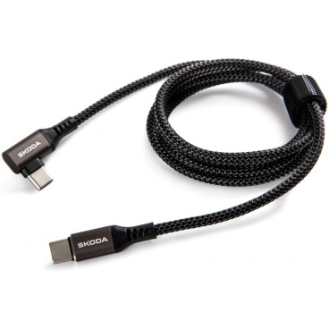 Originales Lade- und Datenkabel Škoda USB-C auf USB-C Originales Lade- und Datenkabel Škoda USB-C auf USB-C