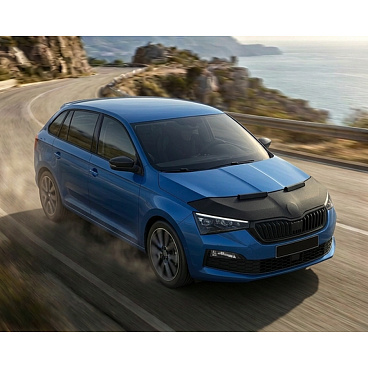 Schwarze Motorhaubenverkleidung für Škoda Rapid Schwarze Motorhaubenverkleidung für Škoda Rapid