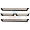 Einstiegsleisten für Kia Picanto 2012+ im RS6 BRUSHED-Design von OMTEC