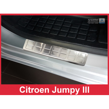 Einstiegsleisten aus Edelstahl, 2 Stück, Citroen Jumpy III 2016+ Einstiegsleisten aus Edelstahl, 2 Stück, Citroen Jumpy III 2016+