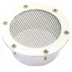 Aluminium-Lufteinlass 77 mm silber