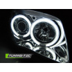 BMW E87/E81 2004-11 FRONT CLEAR LIGHTS ANGEL EYES CCFL CHROME