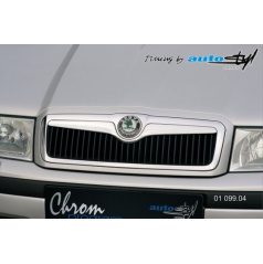 Maskenstreifen – Chrom, Škoda Octavia I Facelift 2001+