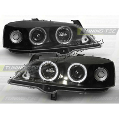 OPEL ASTRA G 1997-04 ANGEL EYES SCHWARZE FRONTKLARE LICHTER