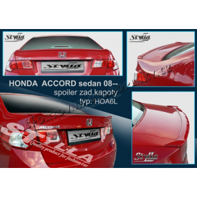 HONDA ACCORD Limousine 08+ Heckspoiler. Hauben (EU-Homologation) HONDA ACCORD Limousine 08+ Heckspoiler. Hauben (EU-Homologation)