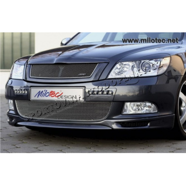 Spoiler Milotec – für Frontstoßstange, Škoda Octavia II. Facelift 11/08 –›