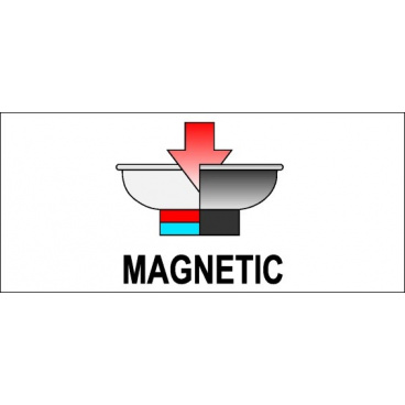 Magnetische Schüssel 350x150mm