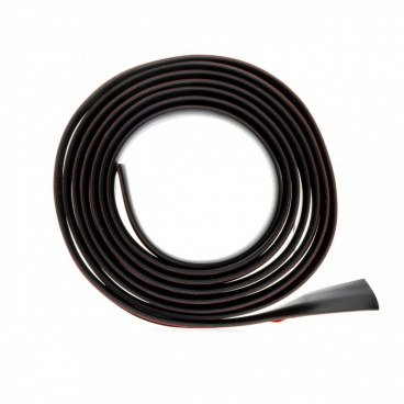 Türdichtung aus Gummi 19 mm / 200 cm mit Kleber