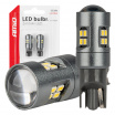 LED-Glühbirnen CANBUS T10 W5W 16SMD 2016 Weiß 12V/24V AMiO-04234