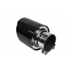 Endrohr 114mm Eingang 70mm Carbon Gloss