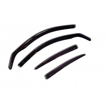 Windabweiser für Fenster Škoda Superb 2 Liftback (vorne+hinten)