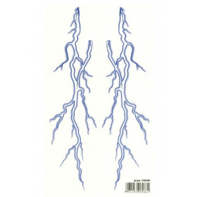 Sam.dekory AVISA blesk mini bílo-modrý