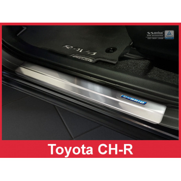 Einstiegsleisten aus Edelstahl, 4 Stück, Toyota CH-R 2016 Einstiegsleisten aus Edelstahl, 4 Stück, Toyota CH-R 2016