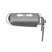Milotec-Armlehne, graues Wildleder, Skoda Yeti, 2009+