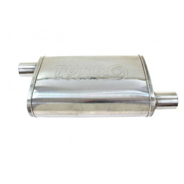 Mittelschalldämpfer 57mm TurboWorks LT 304SS 355mm