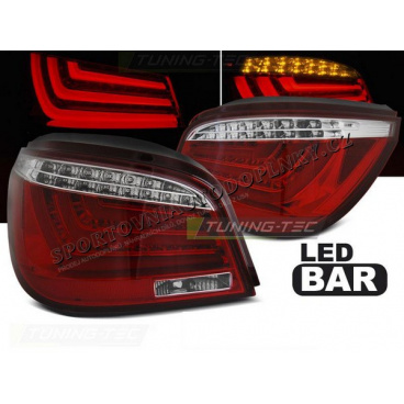 BMW E60 07.2003-02.2007 Rückleuchten rot weiß LED BAR