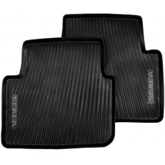 Original Škoda Scala Fußmatte hinten