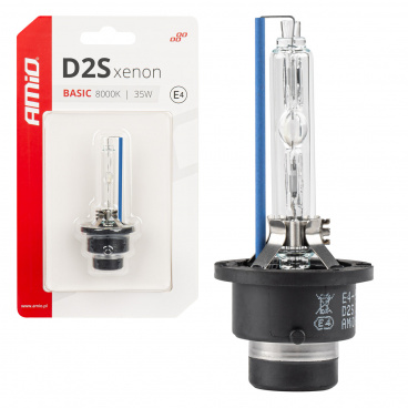 Xenon-Brenner D2S 35W 8000K BASIC Blister AMIO-03862