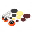 Polierscheibensatz mit Adapter AMIO-03700
