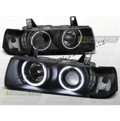 BMW E36 90-99 ANGEL EYES BLACK (LPBM68) - Limousine / Kompakt / Touring