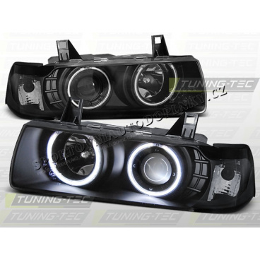BMW E36 90-99 ANGEL EYES BLACK (LPBM68) - Limousine / Kompakt / Touring