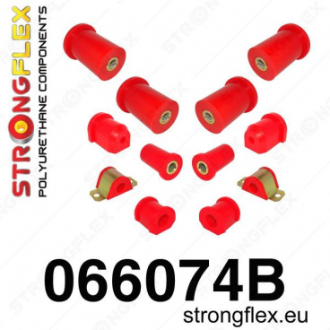 Fiat Cinquecento 1991-98 StrongFlex kompletter Satz Silentblöcke 12-tlg