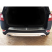 Edelstahlabdeckung - Schwellenschutz für die hintere Stoßstange Volvo XC70 2007-13