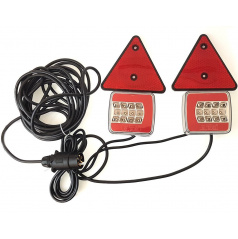 Set magnetischer LED-Rückleuchten für Anhänger