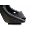 Sportliche Hartschale A1 RACING SIGMA aus schwarzem Lederimitat
