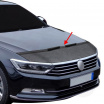 Abdeckung des vorderen Teils der Motorhaube aus schwarzem Carbon für VW T5 2010-15