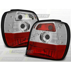 VW POLO 6N 1994-99 RÜCKLEUCHTEN ROT WEIß