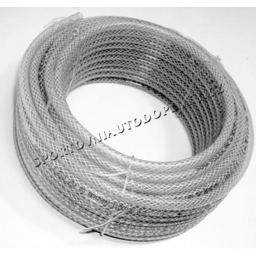 Transparenter verstärkter Geflechtschlauch 5,8,10, 16 mm (Preis pro 1 m) Transparenter verstärkter Geflechtschlauch 5,8,10, 16 mm (Preis pro 1 m)