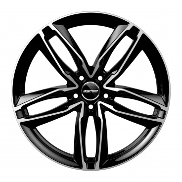 Alufelge GMP ATOM black diamant 8,5x19 5x112 ET35 Alufelge GMP ATOM black diamant 8,5x19 5x112 ET35