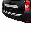 Heckstoßstangenabdeckung aus gebürstetem Edelstahl Omtec Dacia Duster 2010-18