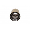 Endstück des Schalldämpfers 101mm Eingang 70mm Gold Silber