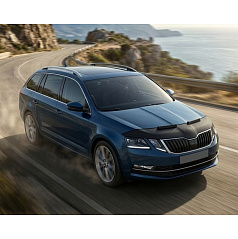 Schutzhaube für die vordere Motorhaube schwarz Skoda Octavia III