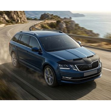 Schutzhaube für die vordere Motorhaube schwarz Skoda Octavia III Schutzhaube für die vordere Motorhaube schwarz Skoda Octavia III