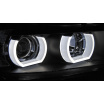 BMW E90/E91 03.2005-08.2008 klare Frontleuchten 3D U-Type schwarz