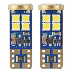 Glühbirne 12 SMD LED T10 (W5W) 12V/24V weiß CAN-BUS