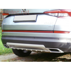 Auspuffblenden Dummy XL Škoda Kodiaq 2 Stück 20x10 cm