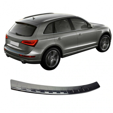 Polierte Heckstoßstangenabdeckung aus Edelstahl für Audi Q5 2008-16 Polierte Heckstoßstangenabdeckung aus Edelstahl für Audi Q5 2008-16