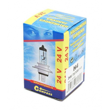 Glühbirne 24V H4 75/70W P43t Box Glühbirne 24V H4 75/70W P43t Box