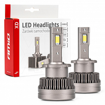 LED-Autolampe XD D2S, D2R 70W 6500K 8600LM (mit Widerstand) 2 Stk